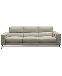 Neiwert 3-Pc. Leather Sofa Sectional with 3 Power Recliners