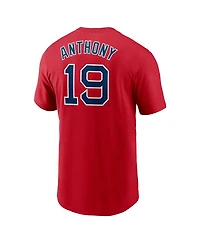 Nike Men's Roman Anthony Red Boston Sox Fuse Name Number T-Shirt