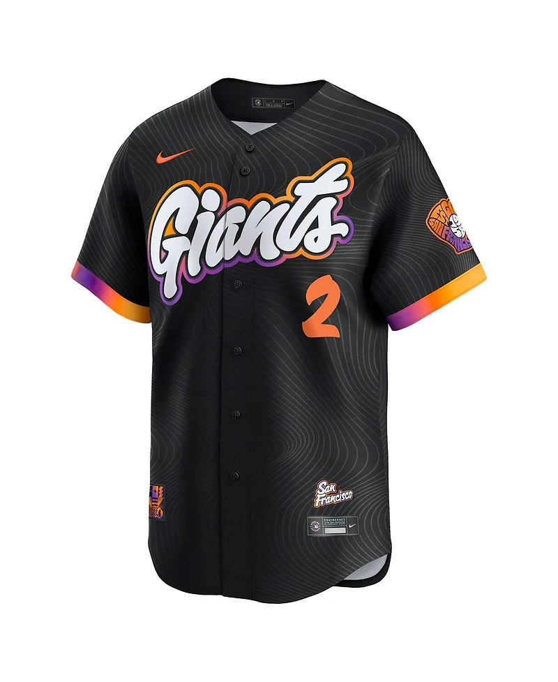 Nike Men's Willy Adames Black San Francisco Giants 2025 City Connect Limited Jersey