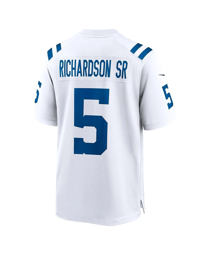 Nike Men's Anthony Richardson Sr. White Indianapolis Colts Game Jersey