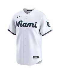 Nike Men's White Miami Marlins Home Limited Jersey