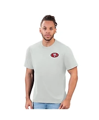 Margaritaville Men's Gray San Francisco 49ers Time Flies T-Shirt