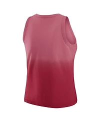 Wear by Erin Andrews Women's x Gracie Hunt Cardinal Arizona Cardinals Ombre Tank Top