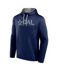 Logo Athletic Men's Navy Dallas Cowboys Head Start Pullover Hoodie