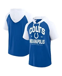 Logo Athletic Men's Royal Indianapolis Colts Prime Hoodie T-Shirt