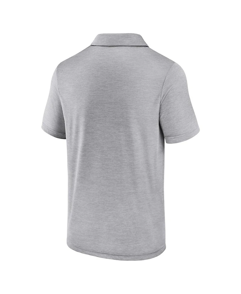 Fanatics Men's Gray Cincinnati Bengals Making Waves Polo Shirt