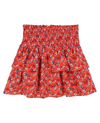 Tommy Hilfiger Big Girls Ditsy Floral Tiered Skort