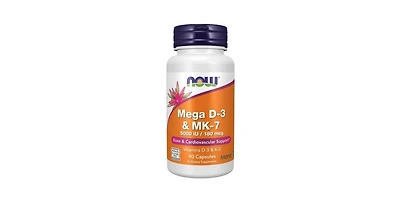 Now Foods Mega Vitamin D3 And Mk-7 ,90 Caps