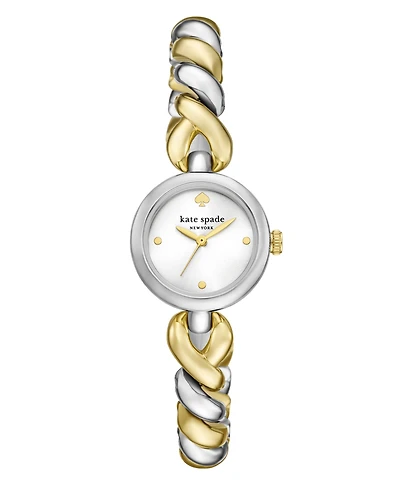 Kate Spade New York Women's Monroe Three-Hand Two-Tone Stainless-Steel Watch, 24mm