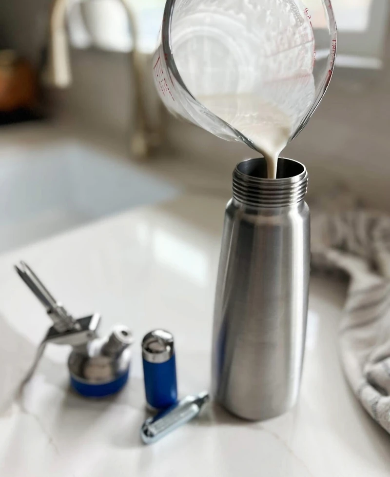 Frieling 0.5-Liter Stainless Steel Cream Whipper