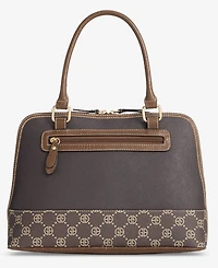 Giani Bernini Medium Monogram Crossbody Domed Bag, Macy's Exclusive