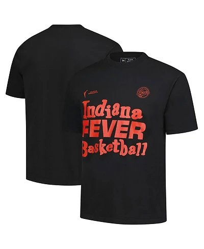 Playa Society Men's and Women's Black Indiana Fever Wordmark T-Shirt
