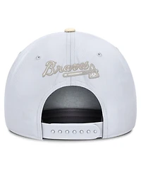 Nike Men's White/Cream Atlanta Braves Pro Performance Snapback Hat