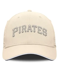Nike Men's Cream Pittsburgh Pirates Rise Performance Flex Hat