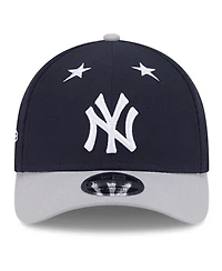 New Era Men's Navy/Gray New York Yankees 2025 Mlb All-Star Game 9FORTY M-Crown Adjustable Hat