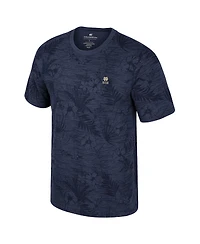 Colosseum Men's Navy Notre Dame Fighting Irish Floral Printed T-Shirt
