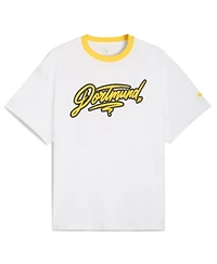 Puma Men's White Borussia Dortmund 2025 Fifa Club World Cup Hoops T-Shirt