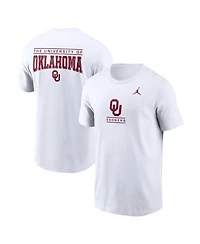 Jordan Men's White Oklahoma Sooners T-Shirt