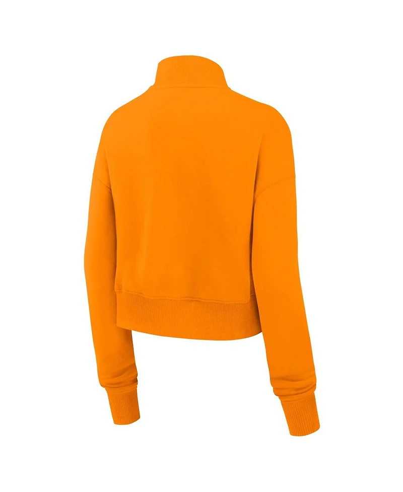 Nike Women's Tennessee Orange Tennessee Volunteers Legacy Elevated Logo Half-Zip Sweatshirt