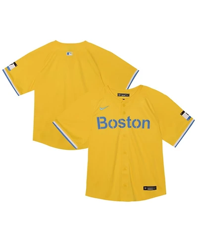 Nike Toddler Gold Boston Red Sox City Connect Limited Jersey