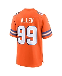 Nike Men's Zach Allen Orange Denver Broncos Alternate Game Jersey