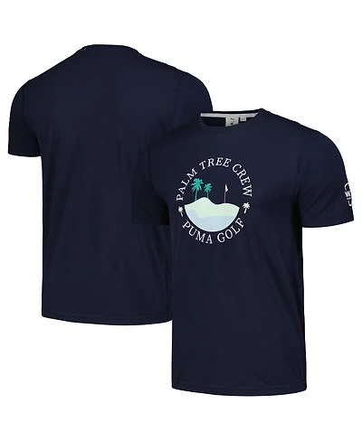 Puma Men's x Ptc Navy Wm Phoenix Open Island Cloudspun T-Shirt
