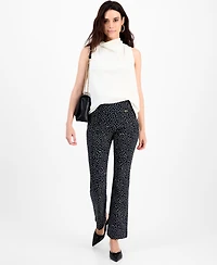 I.n.c. International Concepts Petite Draped-Neck Sleeveless Top, Macy's Exclusive