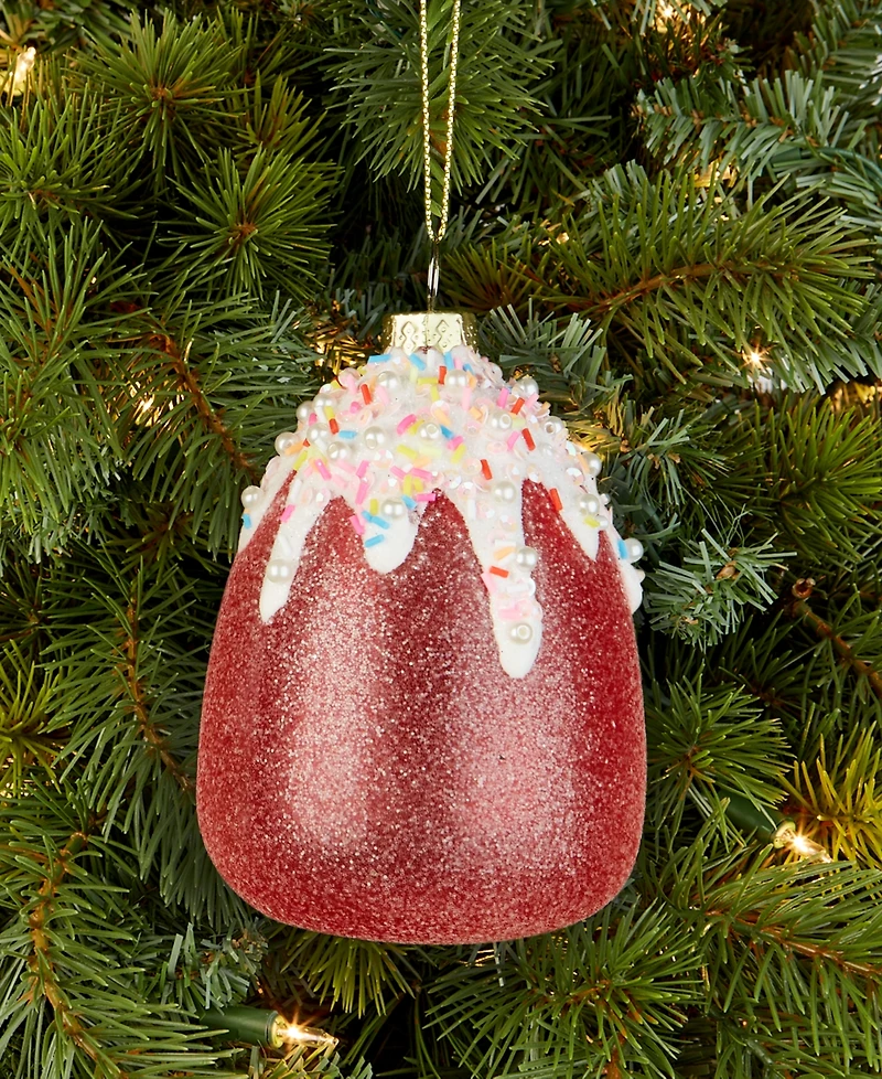 Holiday Lane Sugar Plum Glass Gumdrop Ornament, Macy's Exclusive