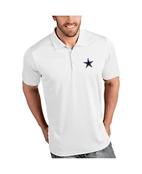 Antigua Men's White Dallas Cowboys Tribute Polo Shirt