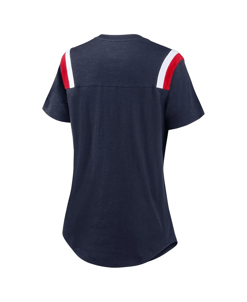 Nike Women's College Navy Tennessee Titans Historic Slub Fashion T-Shirt