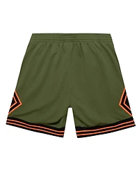 Mitchell & Ness Men's Green Chicago Bulls 1997-98 Hardwood Classics Flight Swingman Shorts