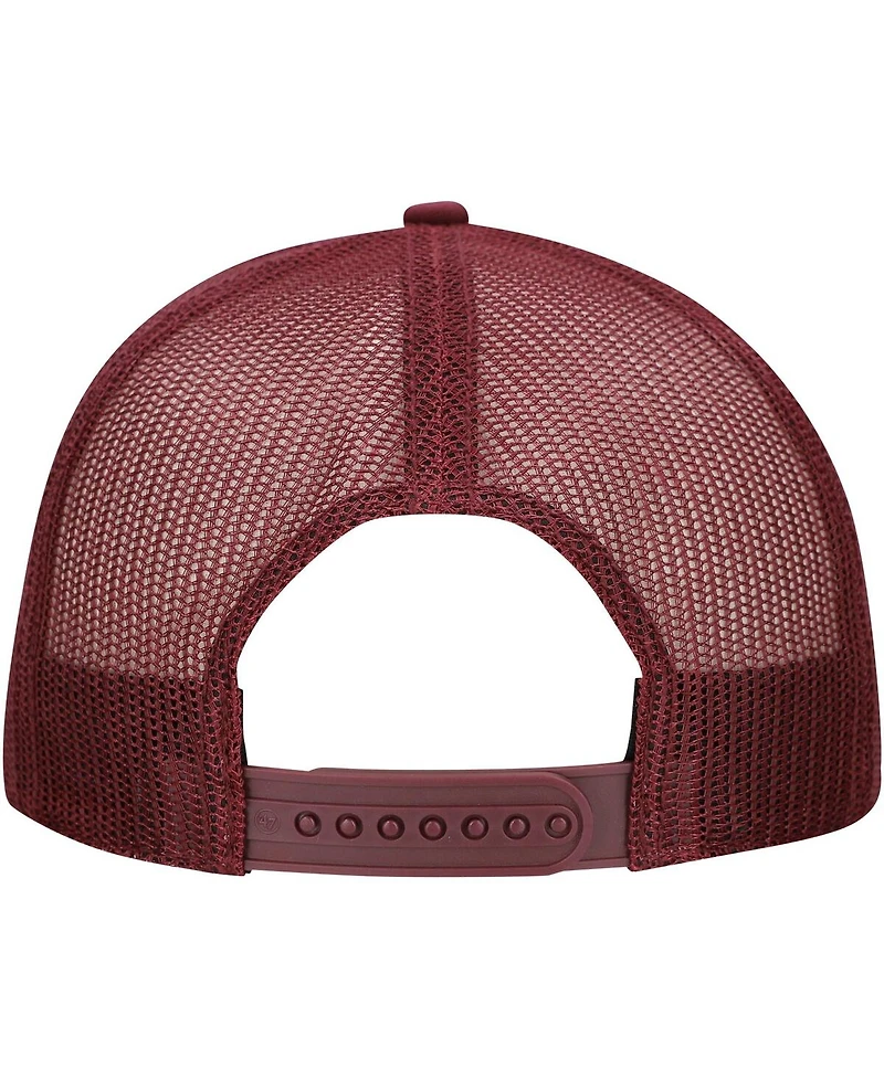 '47 Brand Men's Maroon Virginia Tech Hokies Pitstop Trucker Adjustable Hat