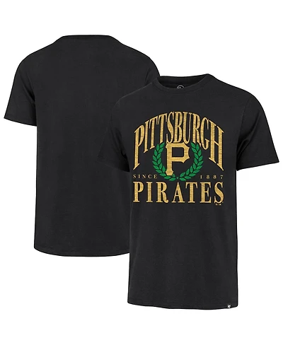 '47 Brand Men's Black Pittsburgh Pirates Pitchout Franklin T-Shirt