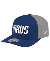 New Era Men's Navy Dallas Mavericks Statement Edition Jersey Hook 9SEVENTY Stretch-Snap Hat