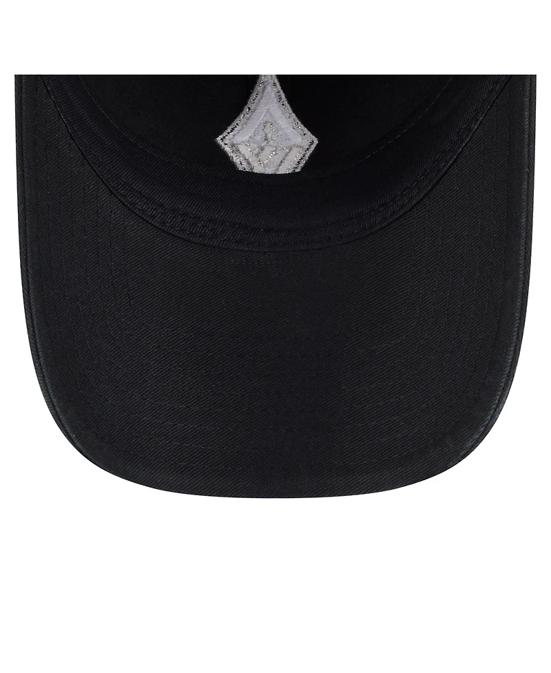 New Era Men's and Women's Black Las Vegas Aces Core Alt Logo 9TWENTY Adjustable Hat