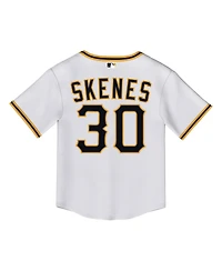 Nike Baby Boys and Girls Paul Skenes White Pittsburgh Pirates Home Replica Jersey
