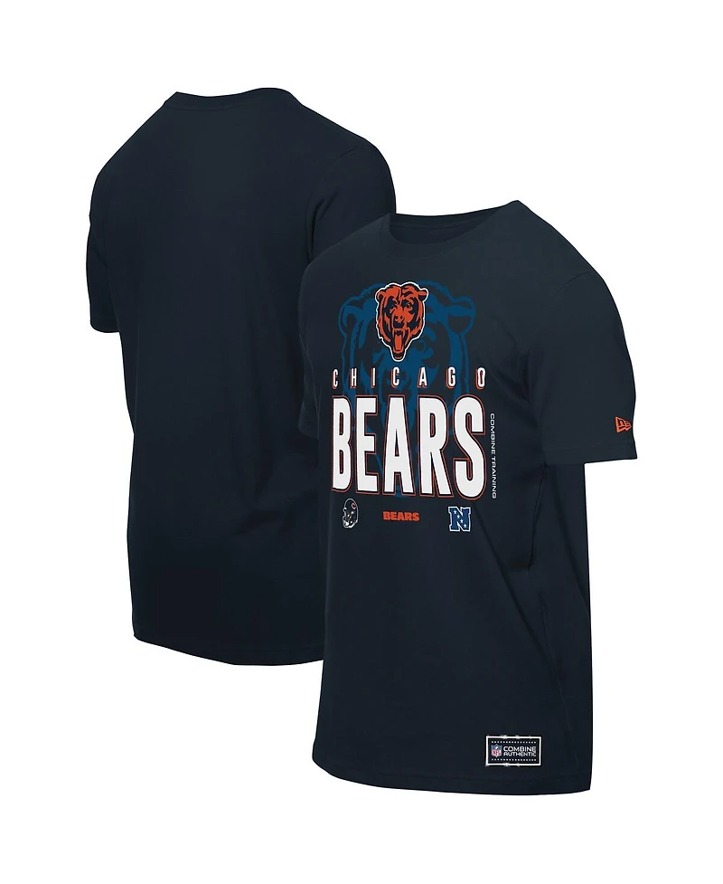 New Era Men's Navy Chicago Bears 2025 Nfl Training Camp T-Shirt