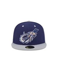 New Era Men's Navy Wisconsin Timber Rattlers Theme Nights 59FIFTY Fitted Hat