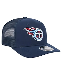 New Era Men's Navy Tennessee Titans Team Collection 9SEVENTY Stretch-Snap Adjustable Hat
