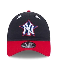 New Era Men's Navy/Red New York Yankees 2025 Mlb All-Star Game Workout 9TWENTY Adjustable Hat
