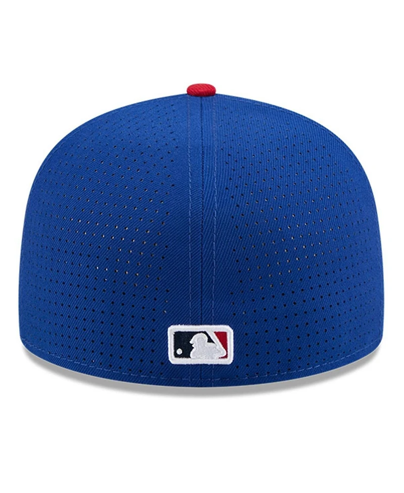 New Era Men's Blue/Red Pittsburgh Pirates 2025 Mlb All-Star Game Workout Side Patch 59FIFTY Fitted Hat