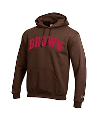 Champion Men's Brown Bears Basic Arch Fleece Pullover Hoodie