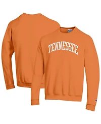 Champion Men's Tennessee Orange Volunteers Basic Arch Fleece Pullover Sweatshirt