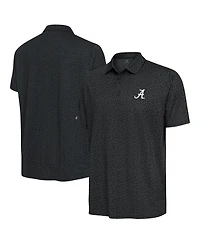 Antigua Men's Pewter Alabama Crimson Tide Blooming Polo Shirt