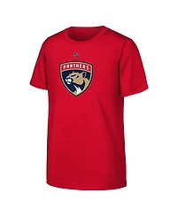 Outerstuff Big Boys and Girls Brad Marchand Red Florida Panthers Player Name Number T-Shirt