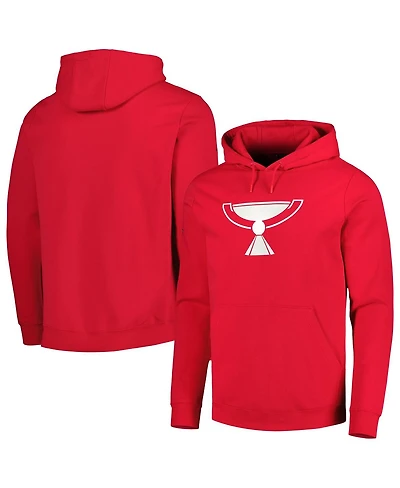 LevelWear Men's Red Tour Championship Podium Pullover Hoodie