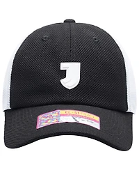 Fan Ink Men's and Women's Black Juventus Ace Classic Adjustable Hat