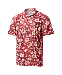 Reyn Spooner Men's Garnet Florida State Seminoles Performance Polo Shirt
