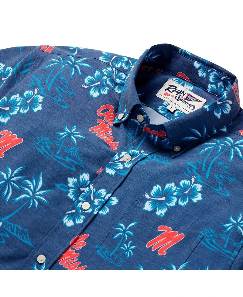Reyn Spooner Men's Navy Ole Miss Rebels Classic Button-Up Shirt