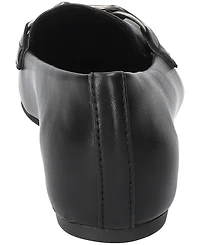 Easy Street Women's Femi Square-Toe Slip-On Flats